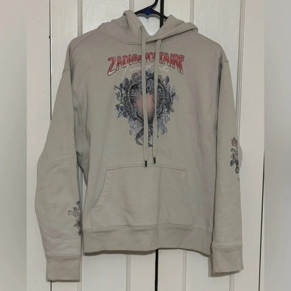Zadig & Voltaire Spencer Hooded Cotton Graphic Print
Sweatshirt - Picture 5 of 13